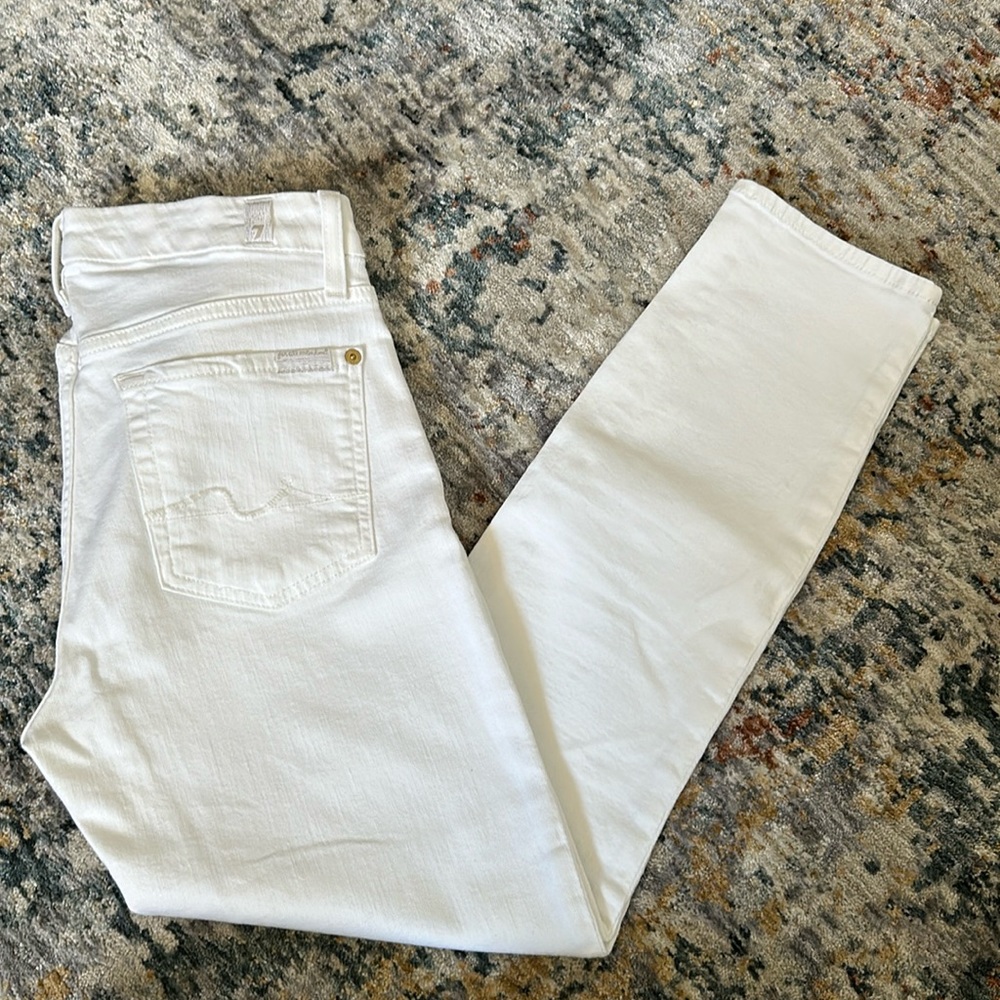 7 For All Mankind Kimmie Crop size 27